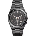 Michael Kors Channing MK8403 45mm Men's Chronograph Watch – Black & Gunmetal Stainless Steel Bracelet