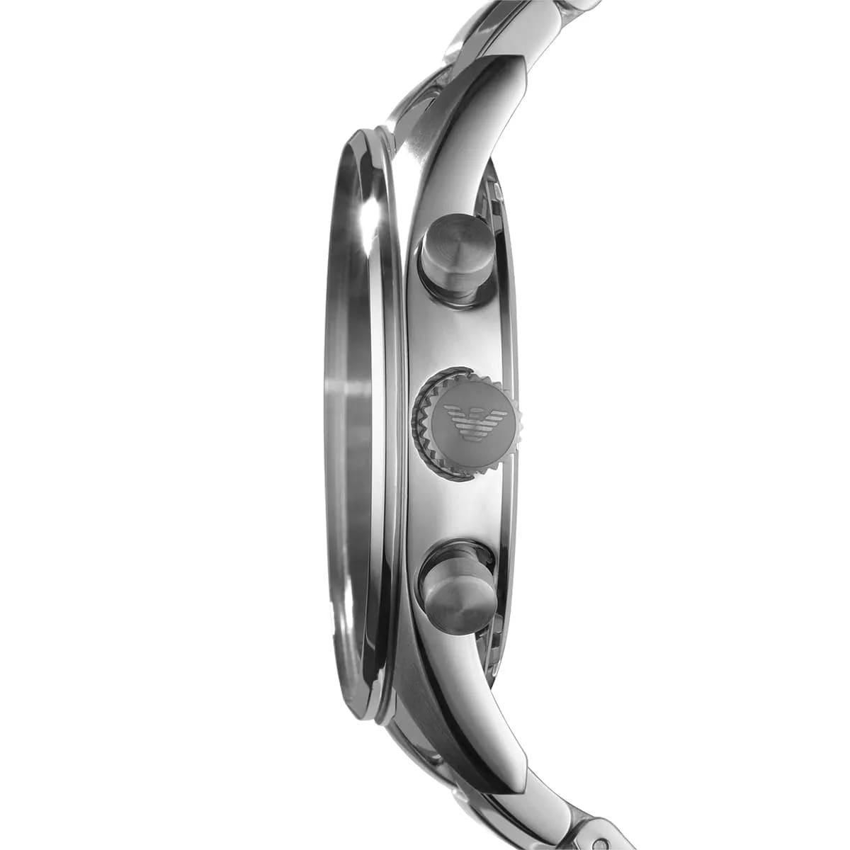 Emporio Armani Tazio AR5980 46mm Men's Chronograph Watch – Black & Black Stainless Steel Bracelet