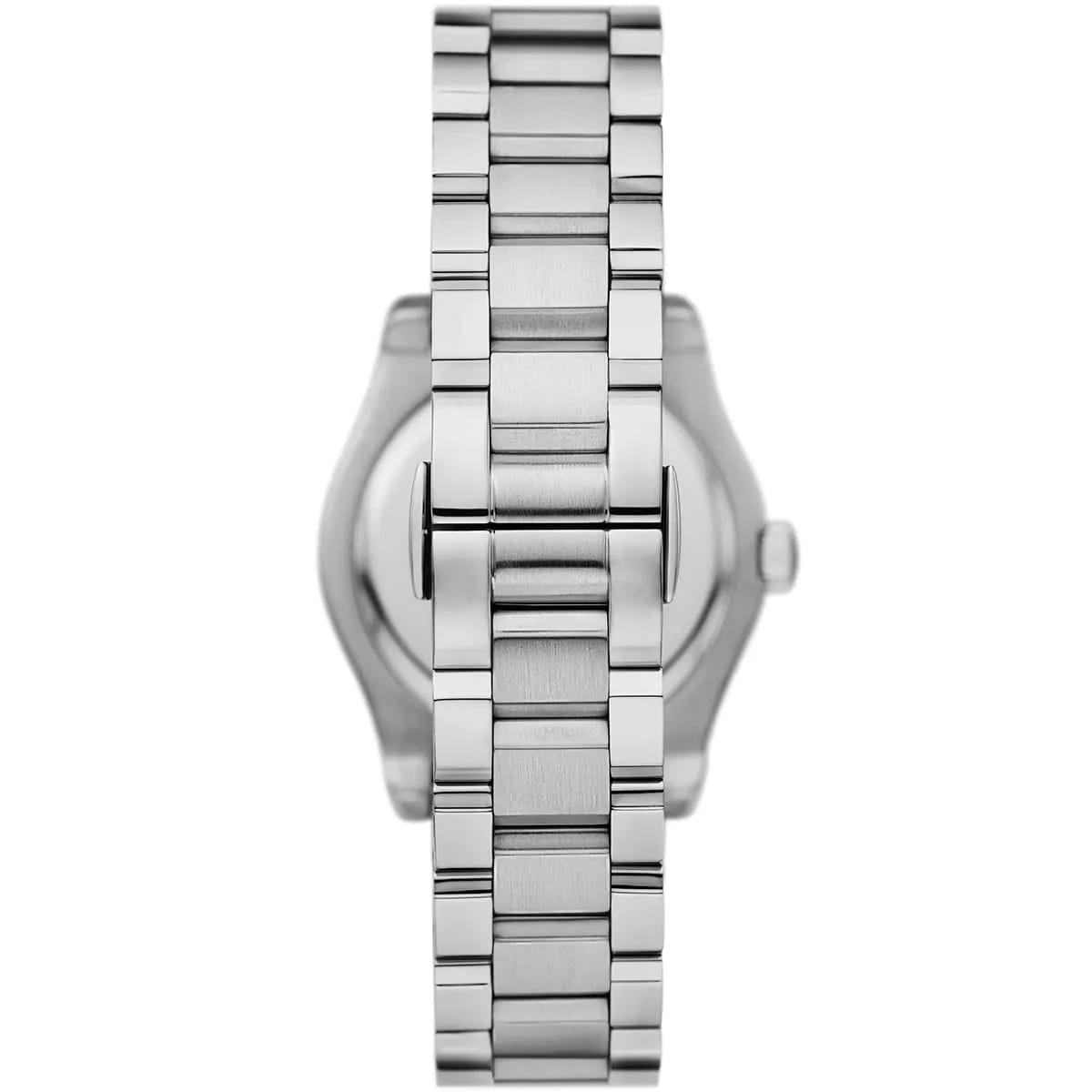 Emporio Armani Federica AR11557 32mm Women's Quartz Watch – Mother-of-Pearl & Silver-Tone Stainless Steel Bracelet