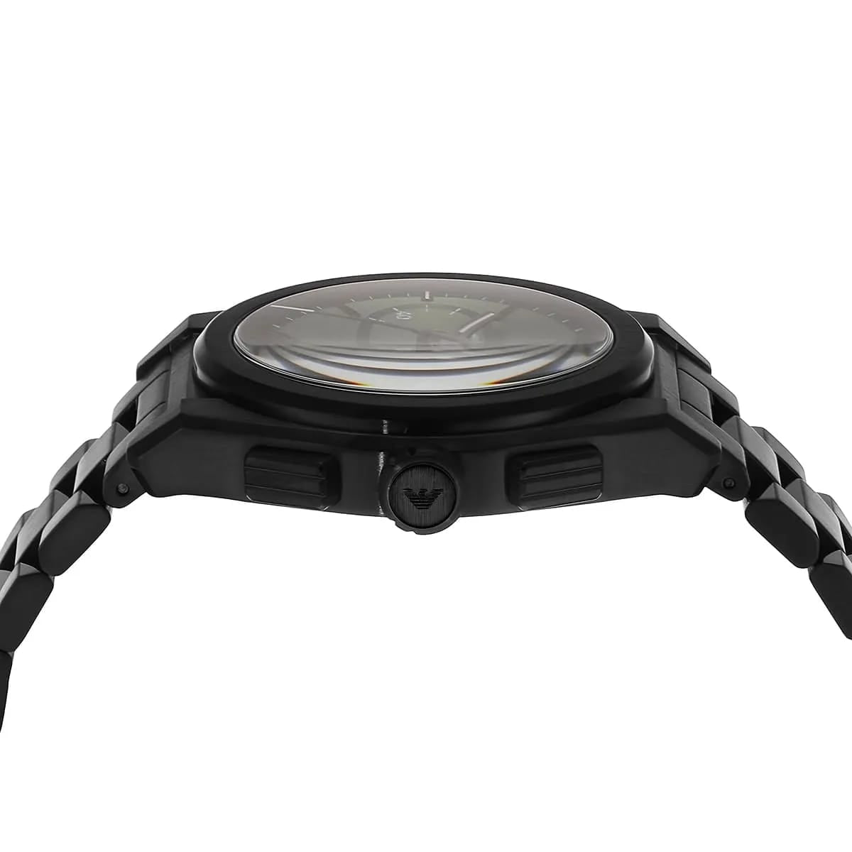 Emporio Armani Federico AR11562 42mm Men's Chronograph Watch – Green Sunray & Green Stainless Steel Bracelet