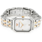 Emporio Armani Gioia AR11146 22mm Women's Quartz Watch – Mother-of-Pearl & Two-Tone Silver and Rose Gold Stainless Steel Bracelet