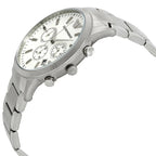 Emporio Armani Renato AR2458 43mm Men's Chronograph Watch – Silver & Silver Stainless Steel Bracelet