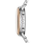 Emporio Armani Aviator AR11239 43mm Men's Chronograph Watch – Champagne Sunray & Rose Gold Stainless Steel Bracelet