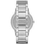 Emporio Armani Renato AR11179 43mm Men's Quartz Watch – Black & Rose Gold Stainless Steel Bracelet