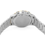 Emporio Armani Giovanni AR11209 43mm Men's Chronograph Watch – White & Rose Gold Stainless Steel Bracelet