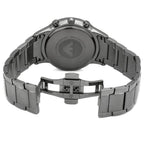 Emporio Armani Renato AR11215 43mm Men's Chronograph Watch – Blue Sunray & Gunmetal Stainless Steel Bracelet