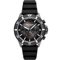 Emporio Armani Diver AR11515 43mm Men's Chronograph Watch – Black & Black Silicone Strap