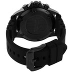 Emporio Armani Diver AR11515 43mm Men's Chronograph Watch – Black & Black Silicone Strap