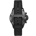 Emporio Armani Diver AR11515 43mm Men's Chronograph Watch – Black & Black Silicone Strap