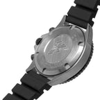 Emporio Armani Diver AR11515 43mm Men's Chronograph Watch – Black & Black Silicone Strap