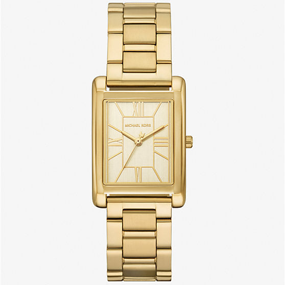 Michael Kors Signature MK4904 33mm Women's Quartz Watch – Gold with Gold Stainless Steel Bracelet