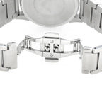 Emporio Armani Signature AR11306 43mm Men's Chronograph Watch – Blue Sunray & Silver-Tone Stainless Steel Bracelet