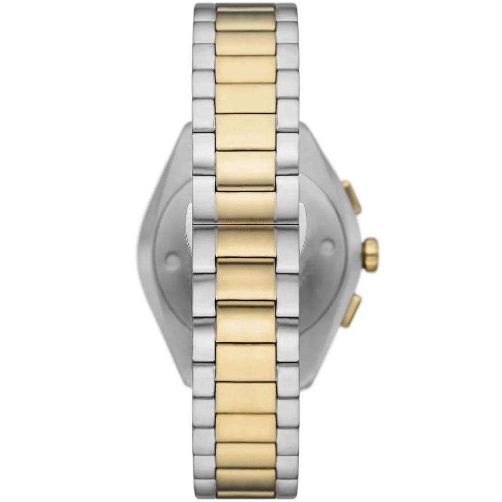 Emporio Armani Paolo AR11511 Men's Chronograph Watch – Green Sunray & Green Stainless Steel Bracelet