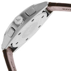 Emporio Armani Claudio AR11482 Men's Chronograph Watch – Brown Sunray & Brown Genuine Leather Strap