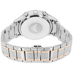 Emporio Armani Renato AR11165 Men's Chronograph Watch – Black Sunray & Rose Gold Stainless Steel Bracelet