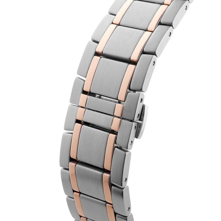 Emporio Armani Renato AR11165 Men's Chronograph Watch – Black Sunray & Rose Gold Stainless Steel Bracelet