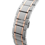 Emporio Armani Renato AR11165 Men's Chronograph Watch – Black Sunray & Rose Gold Stainless Steel Bracelet