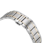 Emporio Armani Renato AR11076 Men's Chronograph Watch – Two-Tone Sunray & Two-Tone Stainless Steel Bracelet