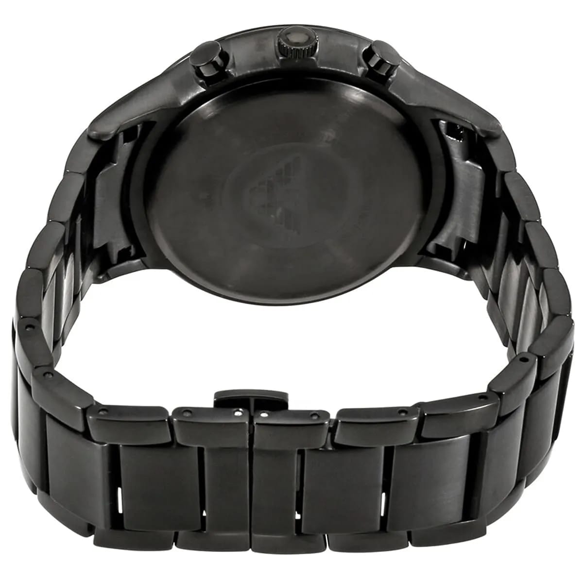 Emporio Armani Renato AR2485 Men's Chronograph Watch – Black & Black Stainless Steel Bracelet
