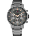 Tommy Hilfiger Signature 1710711 Men's Multi-Function Watch – Gunmetal & Gunmetal Stainless Steel Bracelet