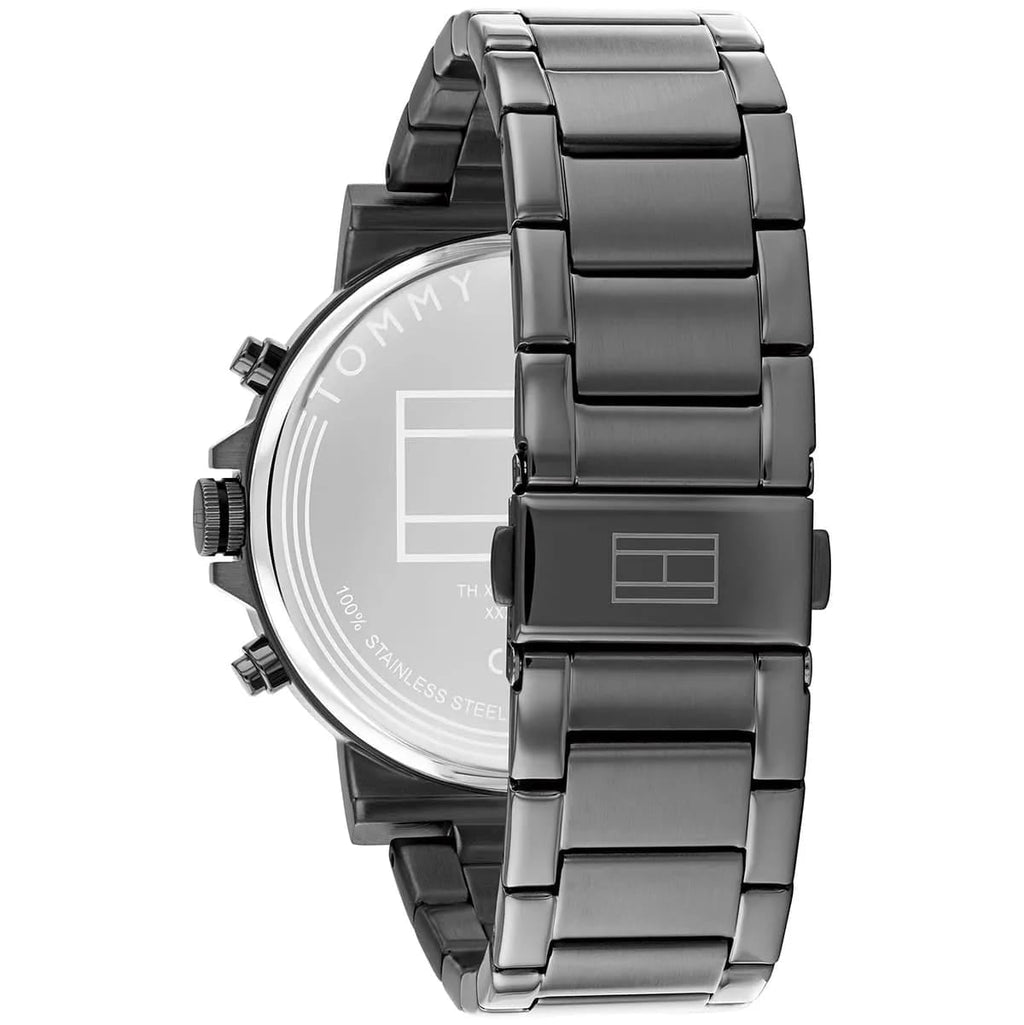 Tommy Hilfiger Signature 1710711 Men's Multi-Function Watch – Gunmetal & Gunmetal Stainless Steel Bracelet