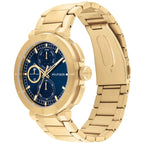 Tommy Hilfiger Signature 1792118 Men's Multi-Function Watch – Blue & Gold Stainless Steel Bracelet