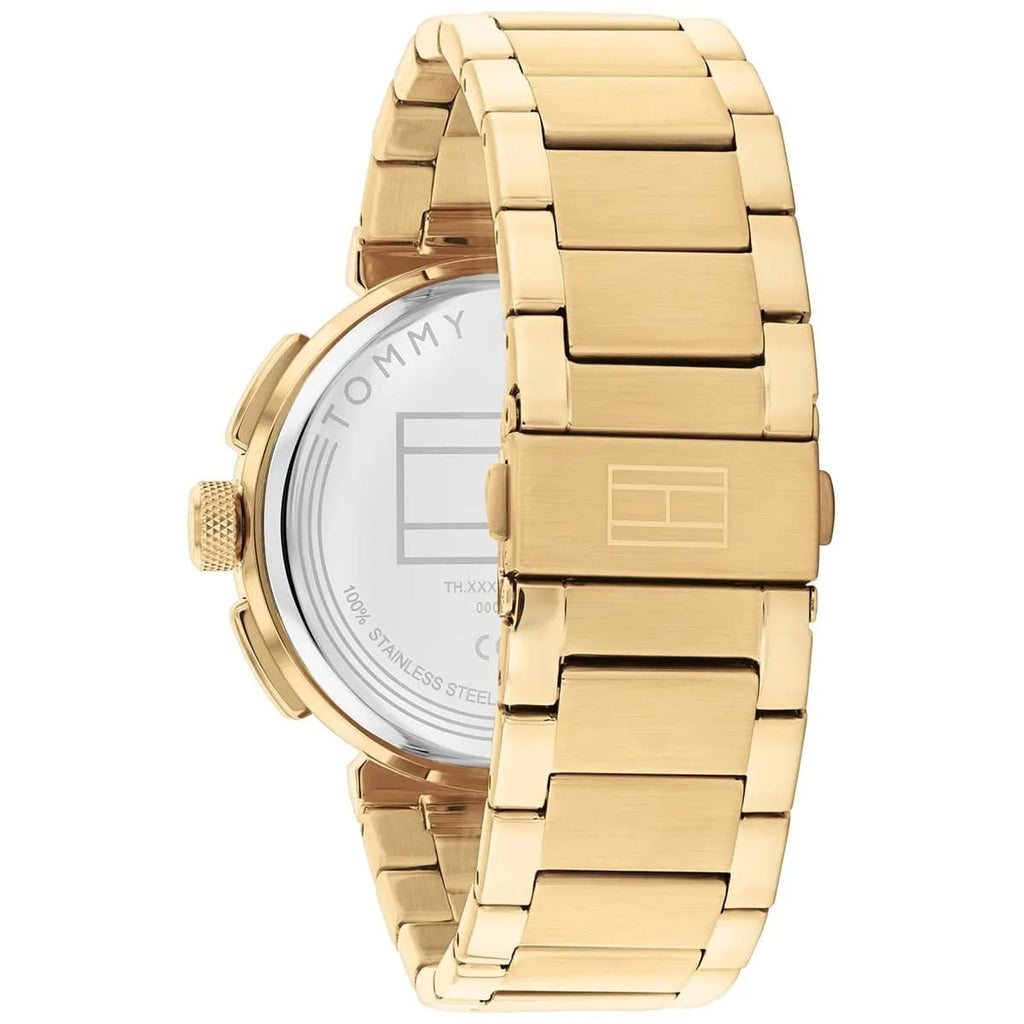 Tommy Hilfiger Signature 1792118 Men's Multi-Function Watch – Blue & Gold Stainless Steel Bracelet