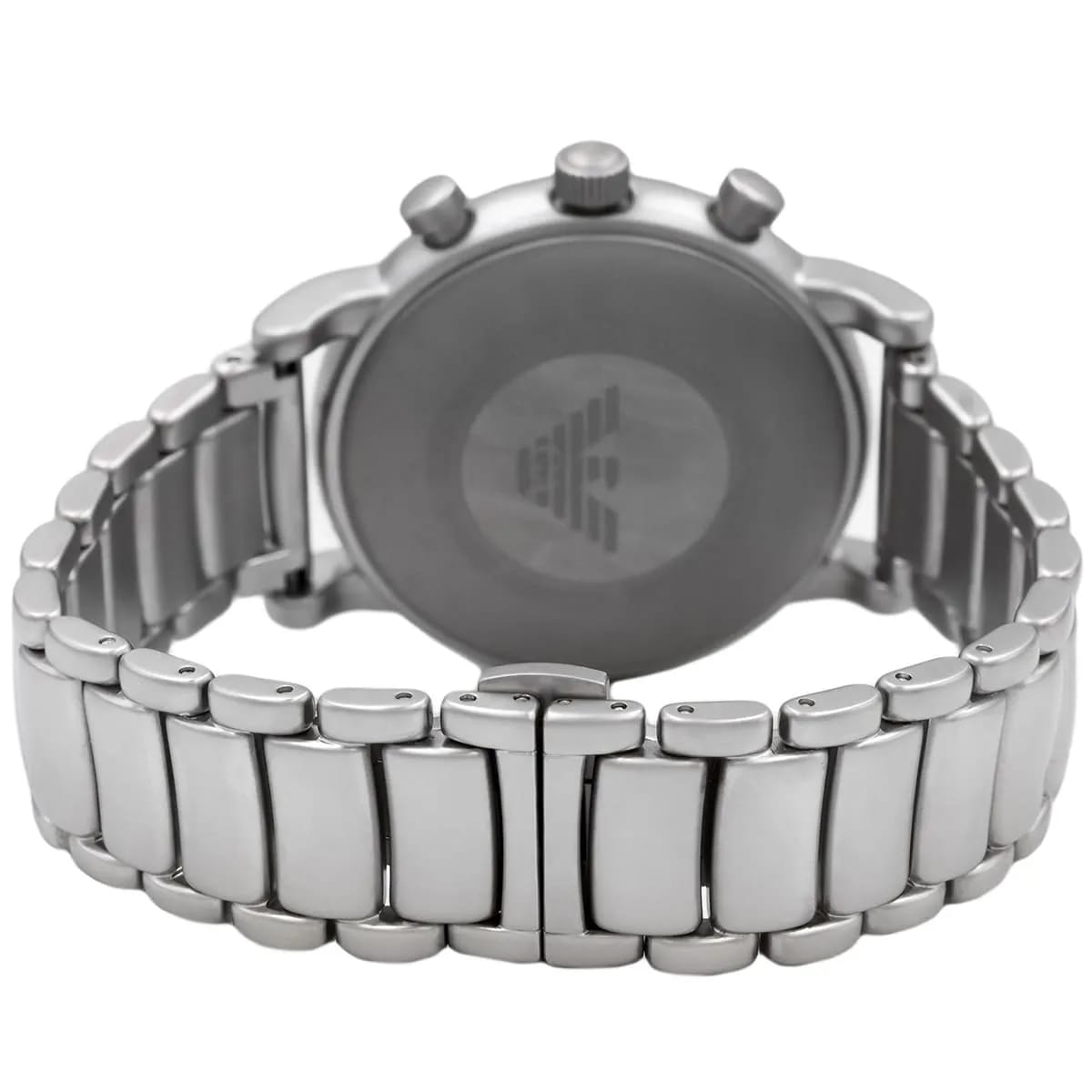 Emporio Armani Luigi AR11324 43mm Men's Chronograph Watch – Black & Yellow Stainless Steel Bracelet