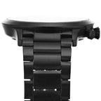 Emporio Armani Giovanni AR11349 43mm Men's Chronograph Watch – Black & Silver-Tone Stainless Steel Bracelet