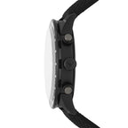Emporio Armani Mario AR11453 43mm Men's Chronograph Watch – Black & Black Textile Strap