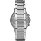 Emporio Armani Renato AR11458 43mm Men's Chronograph Watch – Royal Blue Textured & Royal Blue Stainless Steel Bracelet
