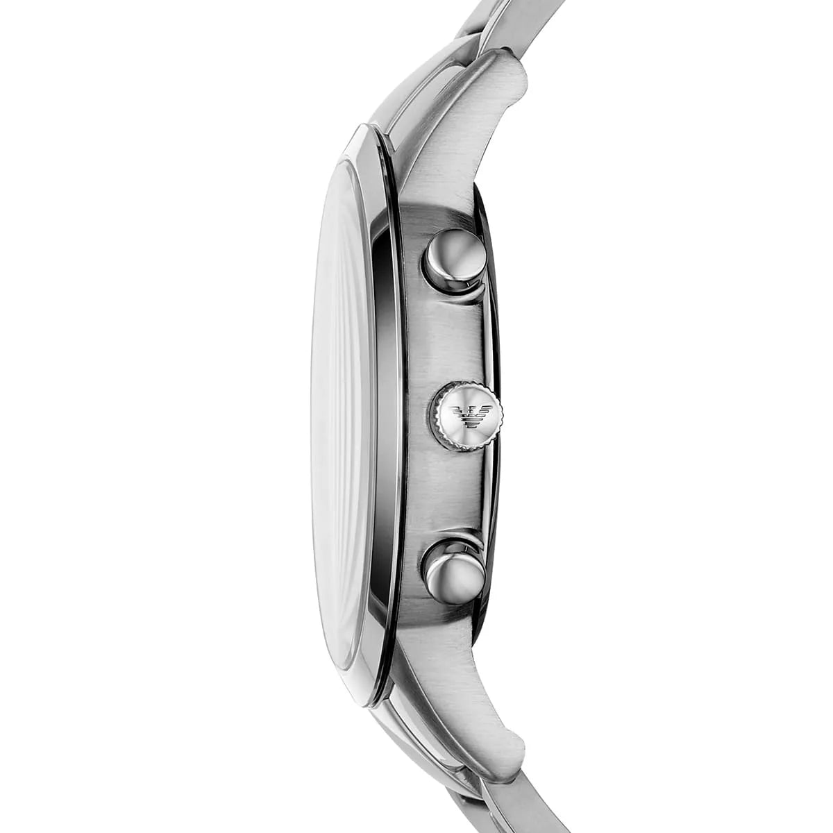 Emporio Armani Renato AR11458 43mm Men's Chronograph Watch – Royal Blue Textured & Royal Blue Stainless Steel Bracelet