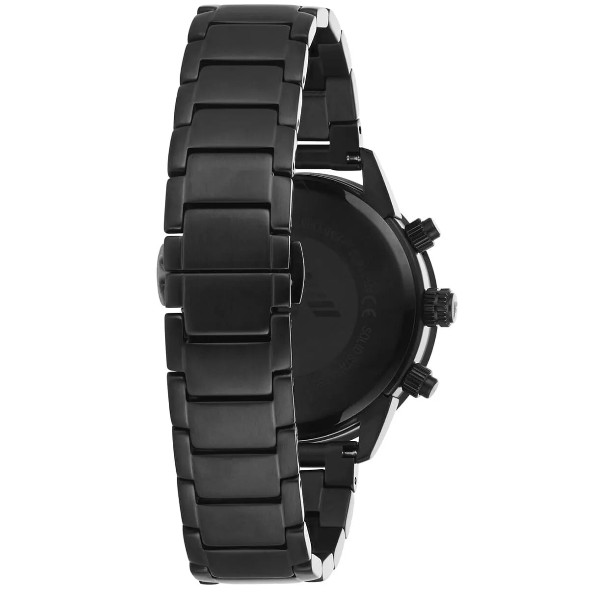 Emporio Armani Mario AR11472 Men's Chronograph Watch – Green Sunray & Green Stainless Steel Bracelet