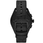 Emporio Armani Claudio AR11483 43mm Men's Chronograph Watch – Black & Black Genuine Leather Strap