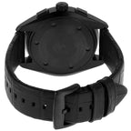 Emporio Armani Claudio AR11483 43mm Men's Chronograph Watch – Black & Black Genuine Leather Strap