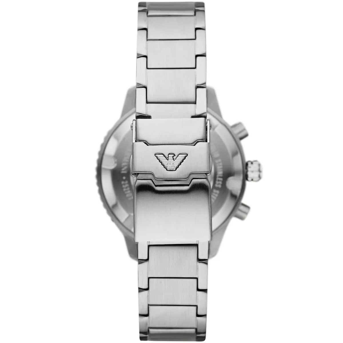 Emporio Armani Diver AR11500 Men's Chronograph Watch – Green Sunray & Green Stainless Steel Bracelet