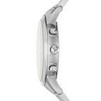 Emporio Armani Renato AR11507 Men's Chronograph Watch – Green Sunray & Silver Stainless Steel Bracelet