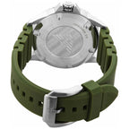Emporio Armani World Explorer AR11638 42mm Men's Quartz Watch – Emerald Green Sunray & Green Rubber Strap