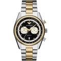 Emporio Armani Racer AR11678 42mm Men's Chronograph Watch – Two-Tone & Two-Tone Stainless Steel Bracelet