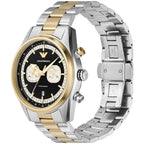 Emporio Armani Racer AR11678 42mm Men's Chronograph Watch – Two-Tone & Two-Tone Stainless Steel Bracelet