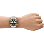 Emporio Armani Racer AR11678 42mm Men's Chronograph Watch – Two-Tone & Two-Tone Stainless Steel Bracelet