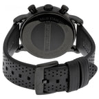 Emporio Armani Luigi AR1737 Men's Chronograph Watch – Black & Black Genuine Leather Strap