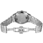 Emporio Armani Beta AR1879 43mm Men's Chronograph Watch – White & Silver-Tone Stainless Steel Bracelet