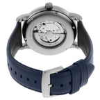 Emporio Armani Luigi AR60011 43mm Men's Automatic Watch – Navy Blue Open-Heart & Blue Genuine Leather Strap