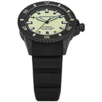 Emporio Armani Sea Explorer AR60085 42mm Men's Automatic Watch – Yellow & Black Rubber Strap