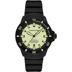 Emporio Armani Sea Explorer AR60085 42mm Men's Automatic Watch – Yellow & Black Rubber Strap