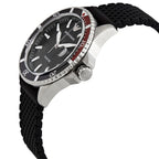 Emporio Armani Diver AR11341 43mm Men's Chronograph Watch – Black & Silver Stainless Steel Bracelet