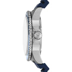 Emporio Armani Diver AR11592 43mm Men's Quartz Watch – Blue Sunray & Blue Rubber Strap