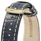 Emporio Armani Beta AR1862 Men's Chronograph Watch – Blue & Blue Genuine Leather Strap