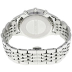 Emporio Armani Beta AR1863 43mm Men's Chronograph Watch – Black & Silver-Tone Stainless Steel Bracelet
